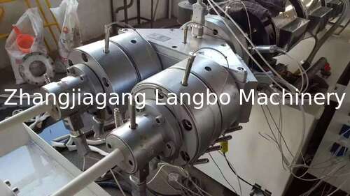 最新の会社の事例について PVC Double Pipe Extrusion Line Project Case – Saudi Arabia