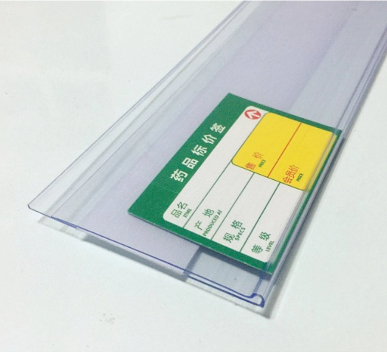 最新の会社の事例について メキシコの小売ラベルシステムにおける PVC 値札プロファイル押出機の応用