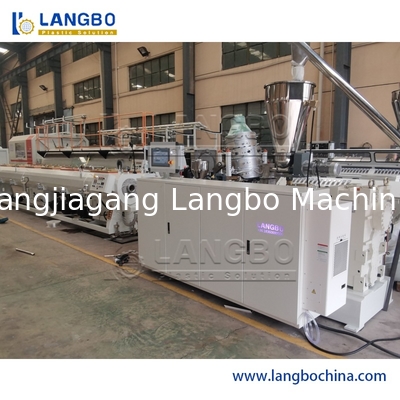 品質  UPVC / PVC Pipe Extrusion Line Full Automatic Plastic Pipe Production Line 工場