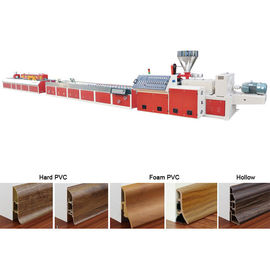 品質  Floor Baseboard Pvc Wall Panel Extrusion Line Skirting Board Manufacturing 工場