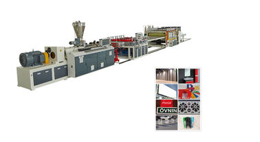 品質  Full Automatic WPC Pvc Foam Board Production Line Advertising Board Extrusion 工場