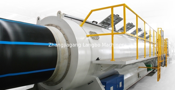 PE 大直径空洞壁パイプ ツイン シングルスクリューエクストルーダー 挤出 プラスチック生産ライン 製造機械
