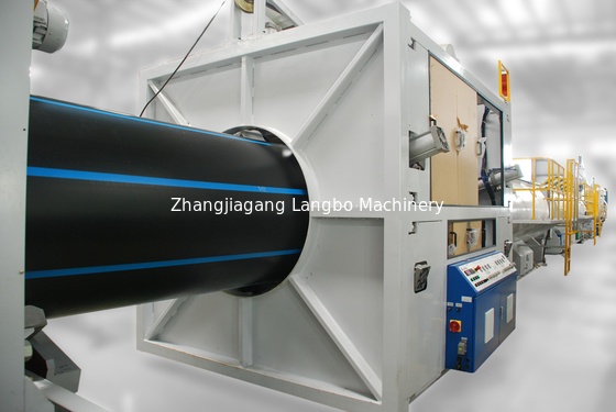 630mm PE パイプ製造機械 単回螺旋エクストルーダー