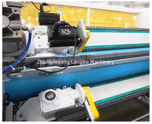 シングルスクリューエクストルーダー 1200mm PE HDPE プラスチックパイプ 一出力 プラスチックマシン