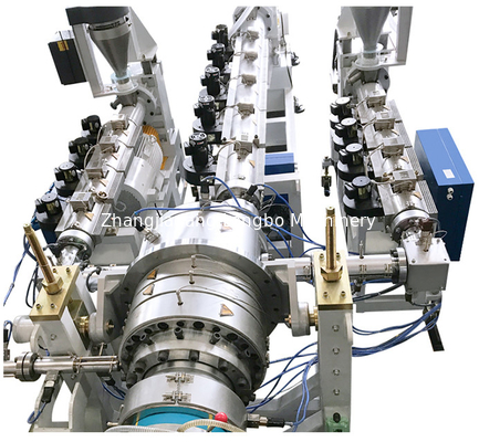 HDPEパイプチューブを作るためのプラスチックエクストルーダー機械
