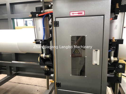 シングルスクリューエクストルーダー 1200mm PE HDPE プラスチックパイプ 一出力 プラスチックマシン