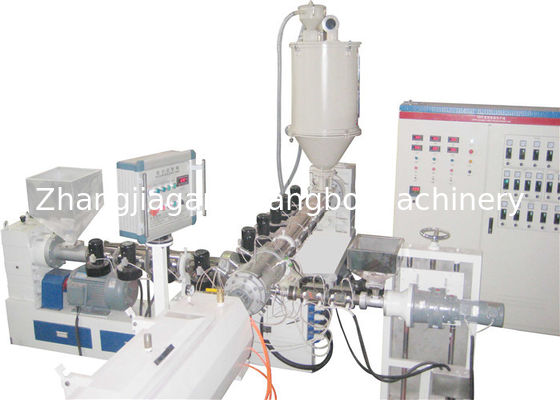 フル オート1年の保証が付いているHDPE PP PPRのPEの管の単一ねじ押出機ライン