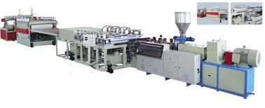 75KWポリ塩化ビニールの押出機機械、1220mmm幅ポリ塩化ビニールの泡板機械製造業者