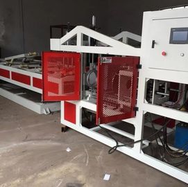 オンライン完全自動プラスチックPP PEPVCパイプ切断ベルリングマシン