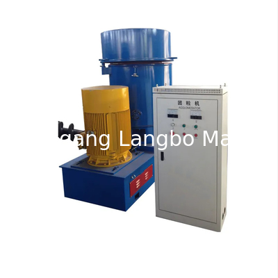 PLC 50~960kg/H PE/PPフィルムのためのプラスチックアグロメーターマシン