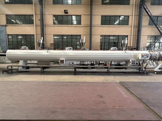 中国 16-110mm 高密度ポリエチレンパイプ製造機械 シエメンスのモーターとPLCの両方