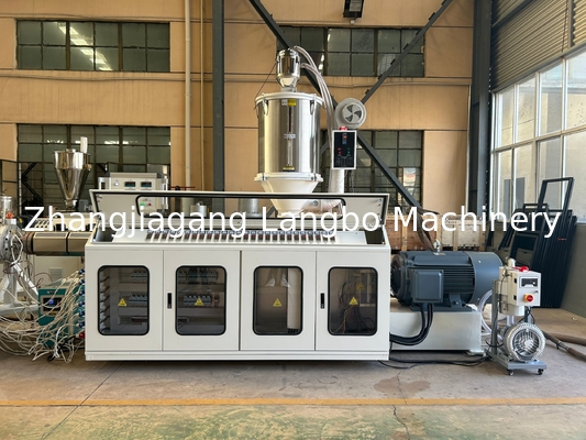中国 16-110mm 高密度ポリエチレンパイプ製造機械 シエメンスのモーターとPLCの両方