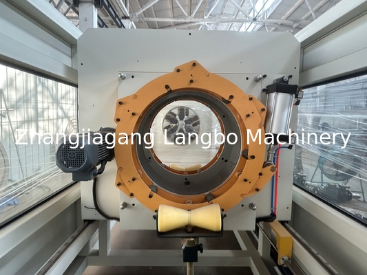 大重量シングルスクリューエクストルーダー 1200mm PE HDPEプラスチックパイプ生産設備