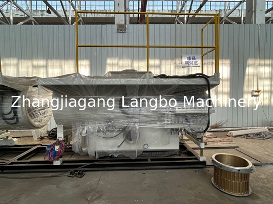 大直径 DN サイズ ダブル/トリプル壁 HDPE PE 水道 大直径 プラスチック PP PPR HDPE PE Pprc パイプ エクストルーション 生産ライン メーカー