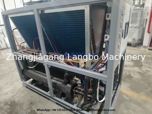 効率的なHDPEパイプエクストルーションライン 装備 最高品質の空気冷却冷却機 R4047C / R22 冷却剤