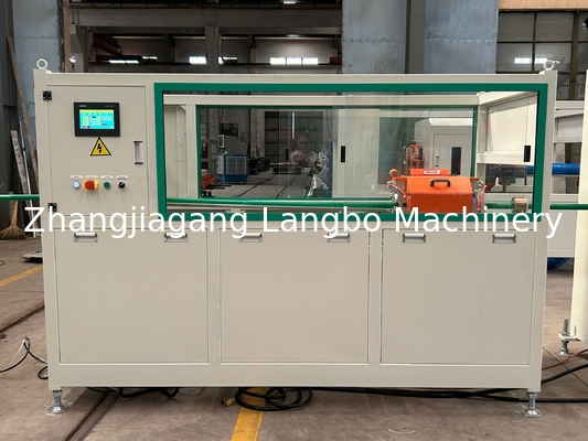PE HDPE LDPE PPR シングルスクリュープラスチックエクストルーダー 水ガスオイル供給パイプチューブエクストルーション生産ライン
