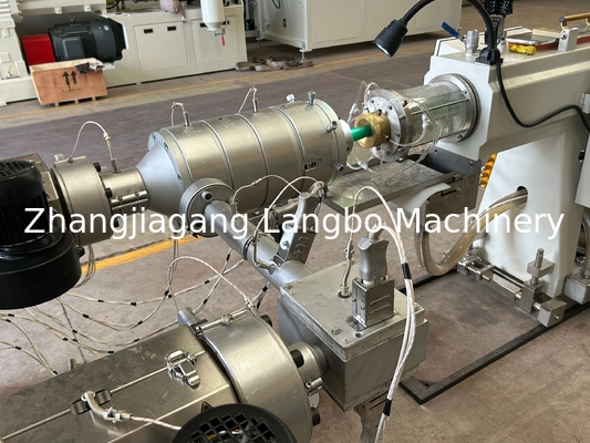 20-63mm プラスチック シングルスクリューエクストルーダー ダブル 3 トリプルa-B-a 層 PPR PE HDPE LDPE 灌水 給水 エネルギー ガス プルーム ホース パイプ チューブ エクストルーション 生産ライン