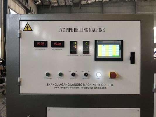 シメンスコンタクターPVCプラスチックパイプベルリングマシン 16-630mmパイプ直径とベルリング