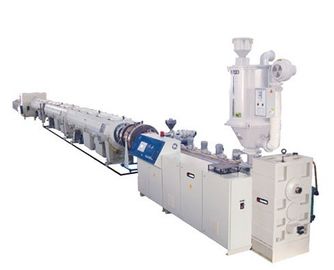 PE PPR PERT涼しいおよび熱湯管の単一ねじ押出機装置高いEffeciency