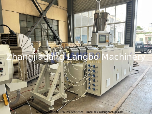 80/173 高速PVCパイプ製造ライン 250mmパイプの出力800kg/h