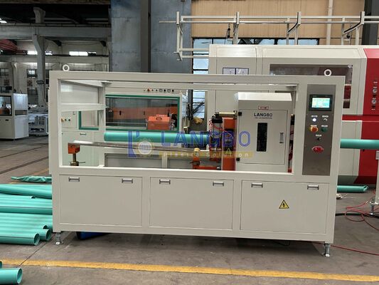 農業灌漑導管用カスタマイズ可能なPVCパイプ押出生産ライン 連絡先  または SCHNIDER
