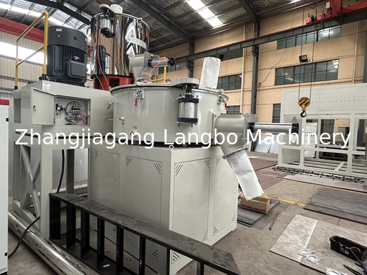 自動高速プラスチックPVC粉末混合システム ミキサーユニット マシン 原材料 高容量プラスチックミキサー マシン / PVCミキサー マシン
