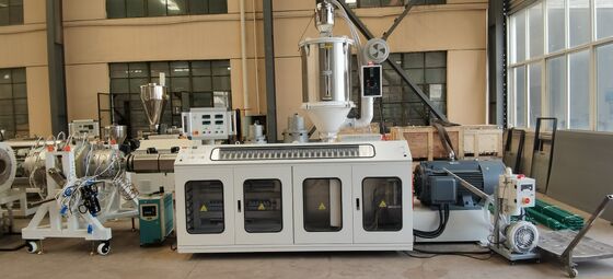 シメンスモータープラスチックエクストルーダー HDPEパイプエクストルーション生産ライン エクストルーションマシン