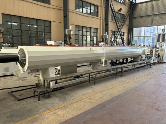 シメンスモータープラスチックエクストルーダー HDPEパイプエクストルーション生産ライン エクストルーションマシン