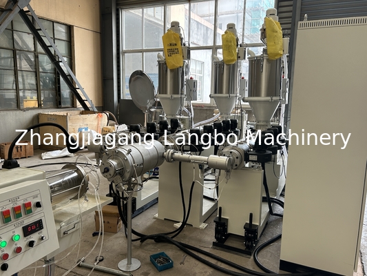 PPR 水電管管 (エクストルーダー,引き離し,カット巻き,ベルリング) エクストルーション製造ラインマシン