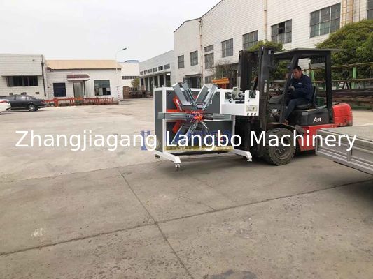 PE大直径パイプエクストルーションマシンのためのストラッピングマシンとプラスチックパイプローリングマシン