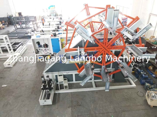 Single Disk Station Plastic Pipe Coiler