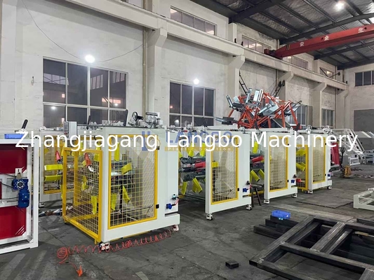 Automatic Pipe Coiler for Smooth Plastic Pipes with Auto Roll Changing