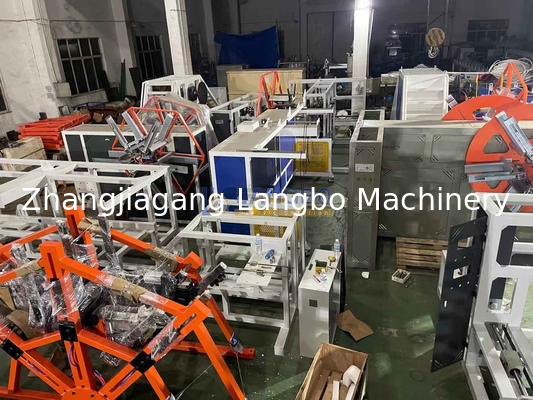 プラスチック押出機ライン用自動PEパイプコイル結束機