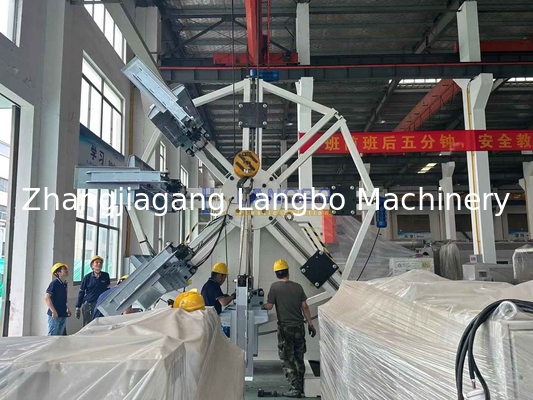 HDPE PE Plastic Single Wall Corrugated Automatic Pipe Coiler for Extrusion