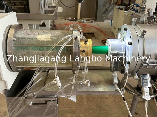 プラスチックのPPR水排水スロープ エクストルーダーチューブ 電気管管管 エクストルーション製造機械