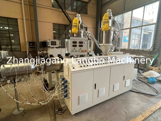 プラスチックPPRガス供給単層コルゲートパイプ/ケーブル/チューブ製造機