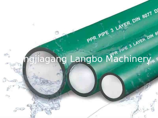 16-630 mm PPR管コンジットパイプホースツインシングルスクリュー押出機プラスチック製造機 水ガス供給