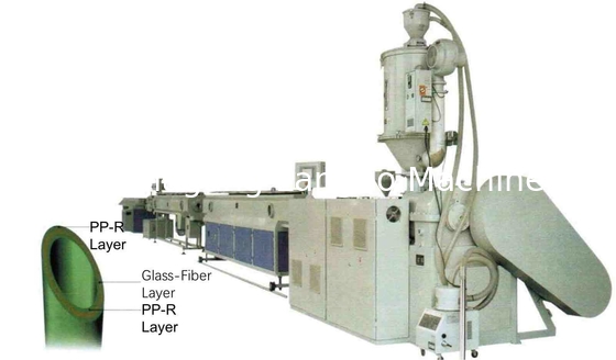 プラスチックのPPR水排水スロープ エクストルーダーチューブ 電気管管管 エクストルーション製造機械