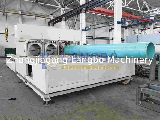 プラスチックPVC CPVC UPVC 水道電気管パイプチューブ押出成形生産ライン機械、押出機、引取機、切断機付き