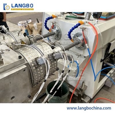 自動双螺旋PVCパイプマシン,PVCホース生産ライン