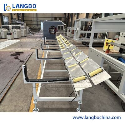 地下鉄の双螺旋PVCパイプエクストルーションライン/生産ライン