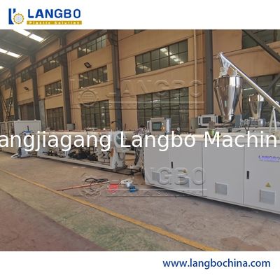 機械、ポリ塩化ビニールの管の押出機、円錐対ねじ押出機を作るポリ塩化ビニールの管