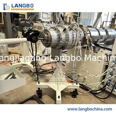 機械、ポリ塩化ビニールの管の押出機、円錐対ねじ押出機を作るポリ塩化ビニールの管