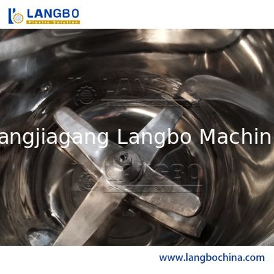 PVCブレンド・ヒート・クーリング・ミクシング・マシンのためのプラスチック・高速ミキサー