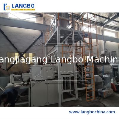 高速プロフェッショナルPVCプラスチックミキサー（加熱・冷却機能付き） - プラスチック粉末、ポリエチレン、ABS粒子などに最適。