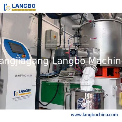 木製プラスチック粉末ミキサー 高速加熱冷却機