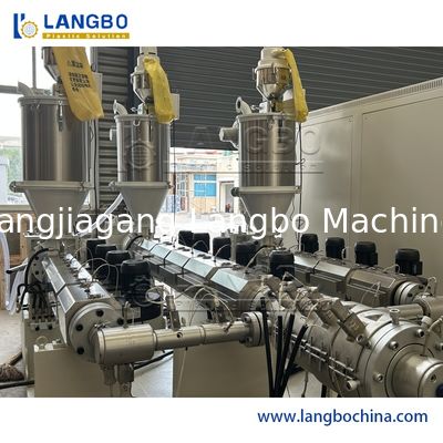 16～1600mm 高速プラスチック HDPE PPR 給水排水灌漑パイプ ガスホース 電線管ダクト製造機 押出ライン