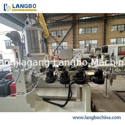 高出力高度PPRプラスチック押出生産ライン単軸スクリュー押出機パイプ製造機