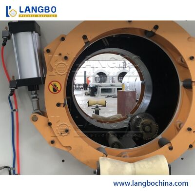 CE ISO Pvcパイプエクストルーションマシン 80/156 円形双螺旋エクストルーダー