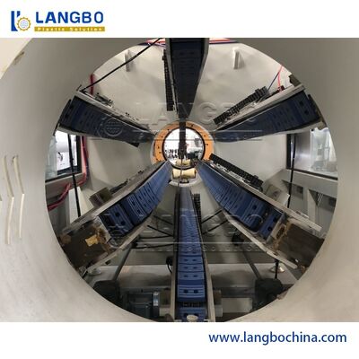 CE ISO Pvcパイプエクストルーションマシン 80/156 円形双螺旋エクストルーダー